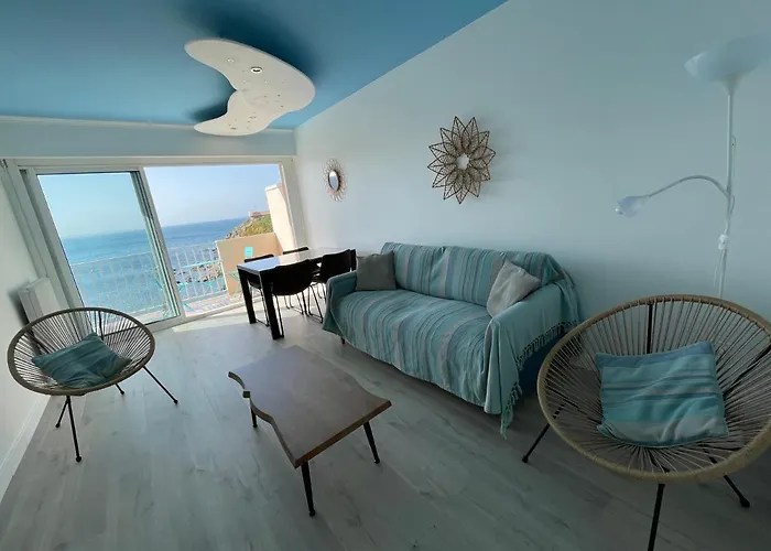 Azur-les Pieds Dans L'eau-vue Sur Et Clocher De En Toile De Fond - Wifi Fibre- Parking Couvert * Κολιούρ