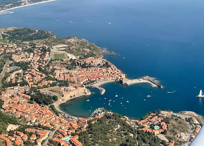 Azur-les Pieds Dans L'eau-vue Sur Et Clocher De En Toile De Fond - Wifi Fibre- Parking Couvert Διαμέρισμα Κολιούρ